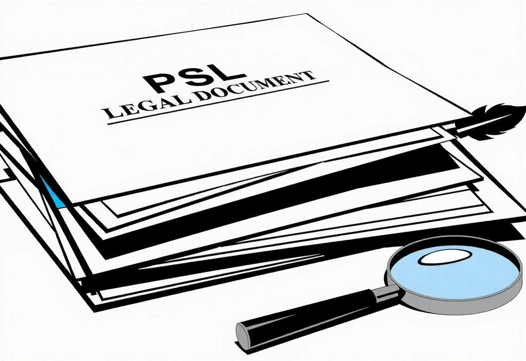 Illustration of legal documents and a pen, symbolizing policy updates and legal compliance