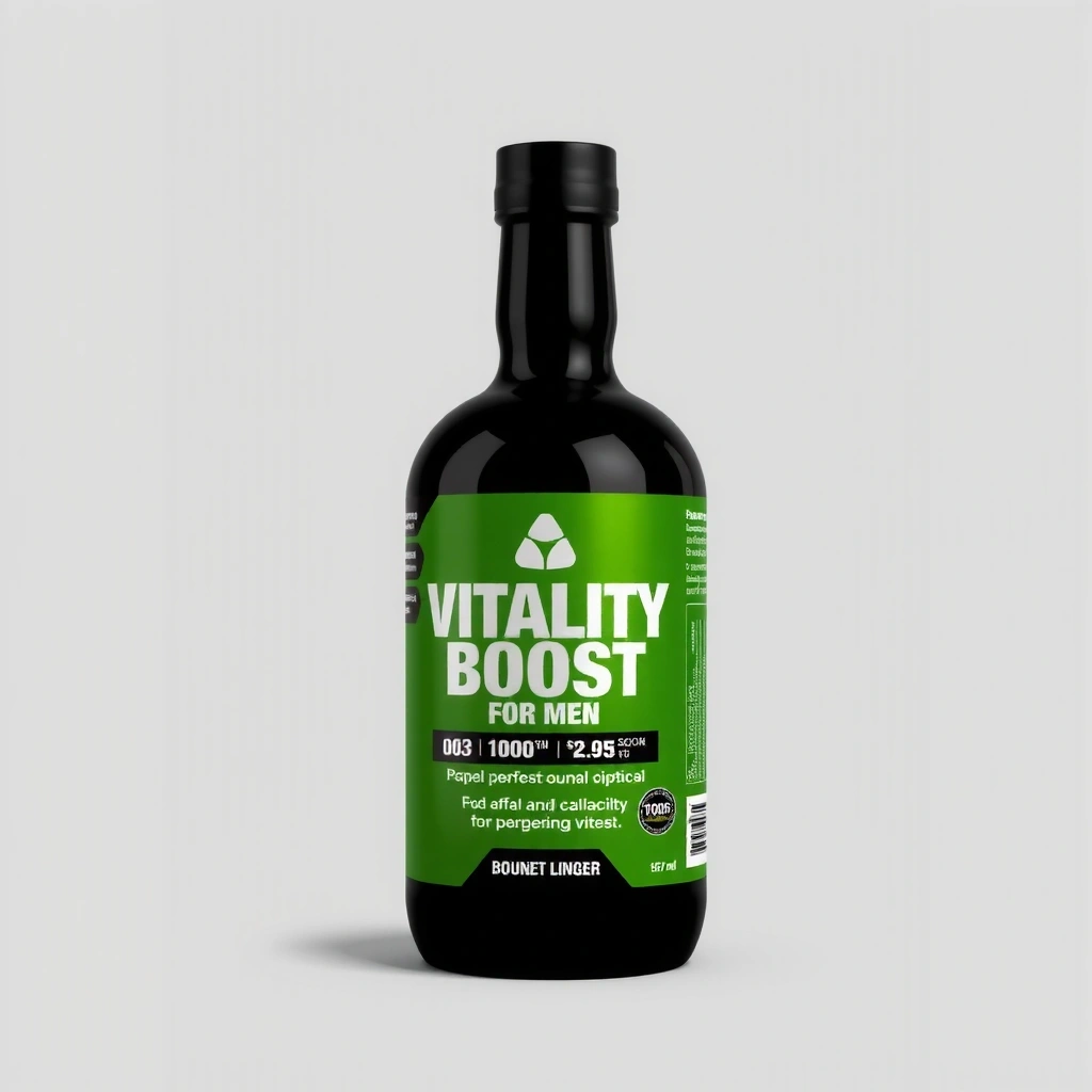 Vitality Boost for Men product bottle